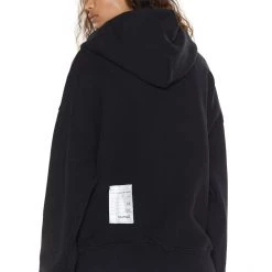 Jaded London Co-ords NTRLS Dust Black Oversized Zip Through Hoodie